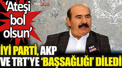 İ­Y­İ­ ­P­a­r­t­i­­d­e­n­ ­A­K­P­ ­v­e­ ­T­R­T­­y­e­ ­O­s­m­a­n­ ­Ö­c­a­l­a­n­ ­İ­ç­i­n­ ­B­a­ş­s­a­ğ­l­ı­ğ­ı­ ­M­e­s­a­j­ı­